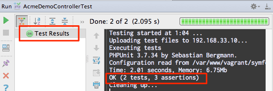 run-phpunit-on-server-result