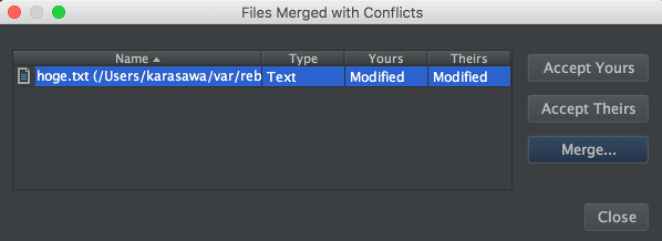 Merge file