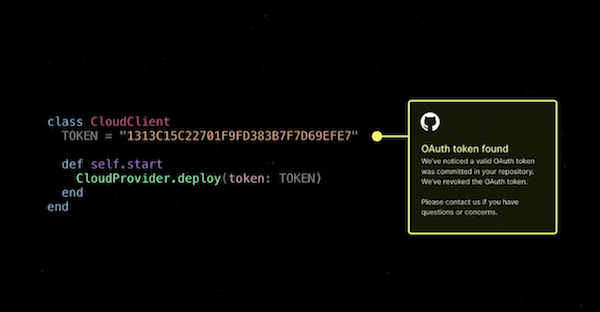 GitHub Token Scanning