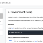 Google Codelab